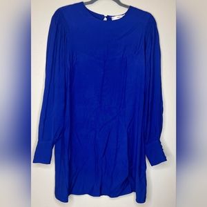 MNG Woman's Blue Tunic Dress